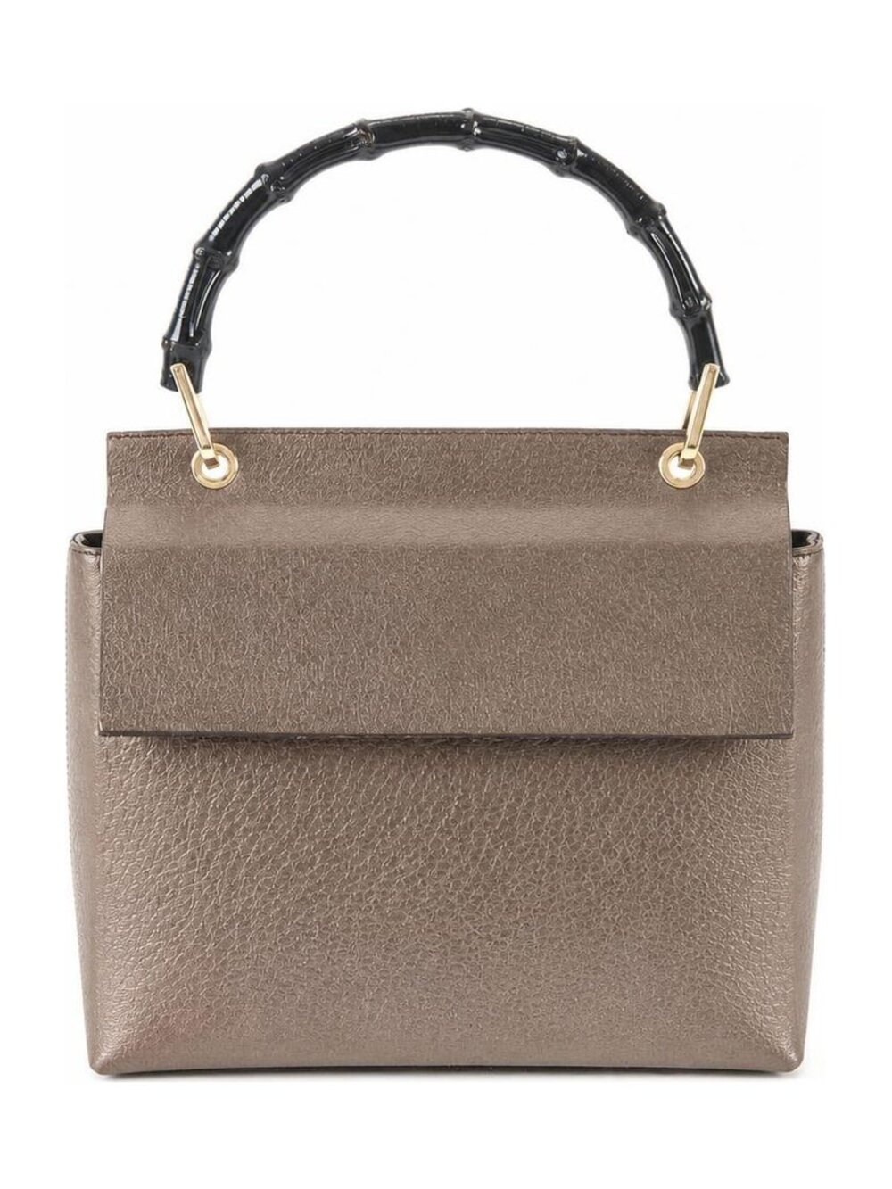Gucci Brown Vintage Bamboo Handbag